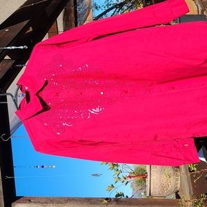 Sequin Bob Mackie Button Up